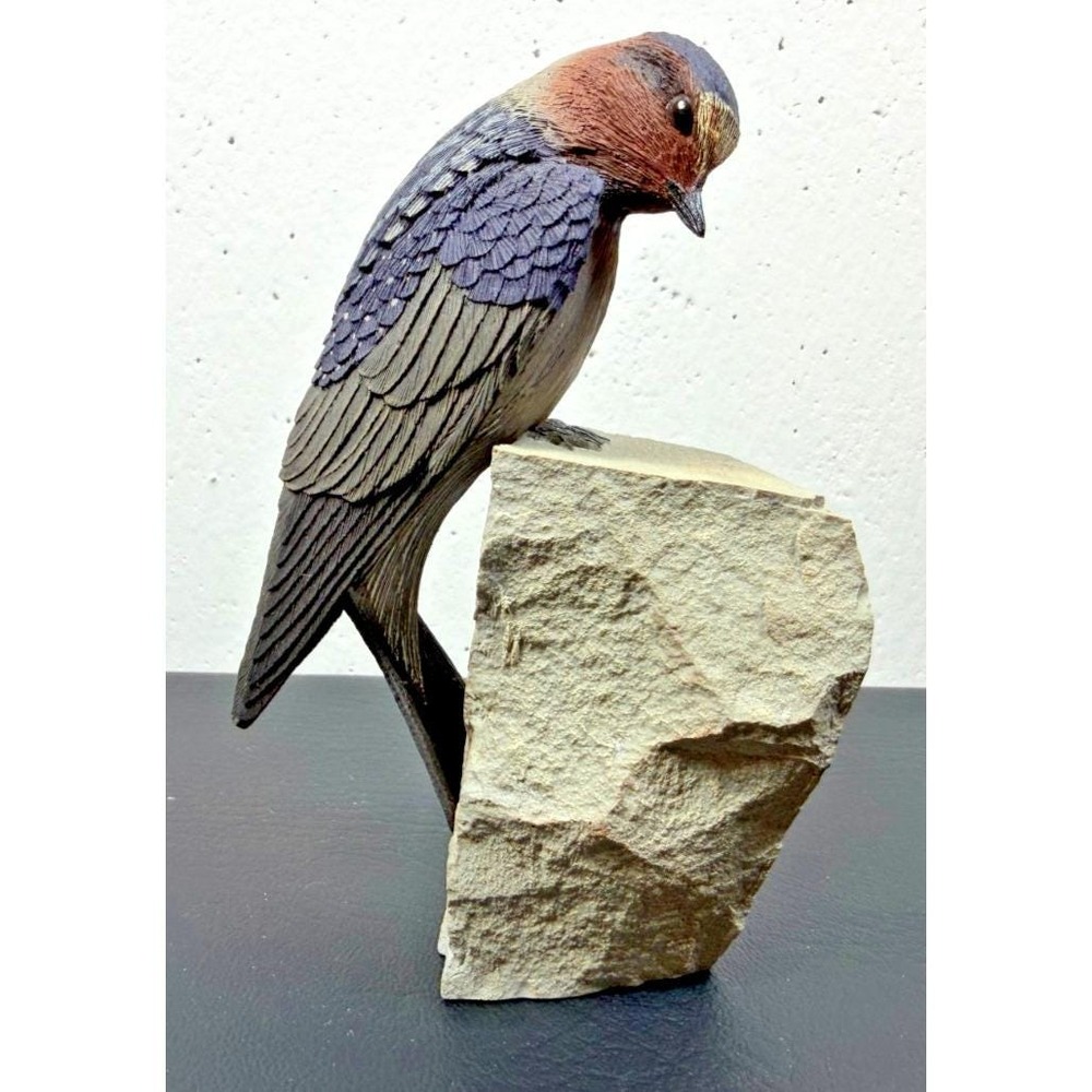 Bird Figurine The Cliff Swallow By Lester Braddock 1979 Limit Edition #2535